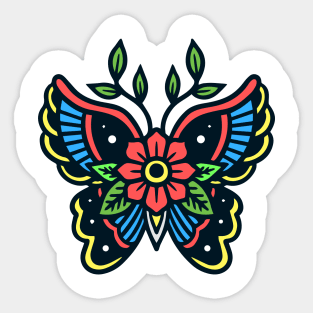 Cool Butterfly Sticker